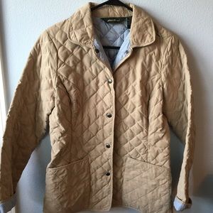 Eddie Bauer Quilted Insulated Goose Down Jacket